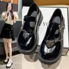 Chained Heart Mary Jane Shoes