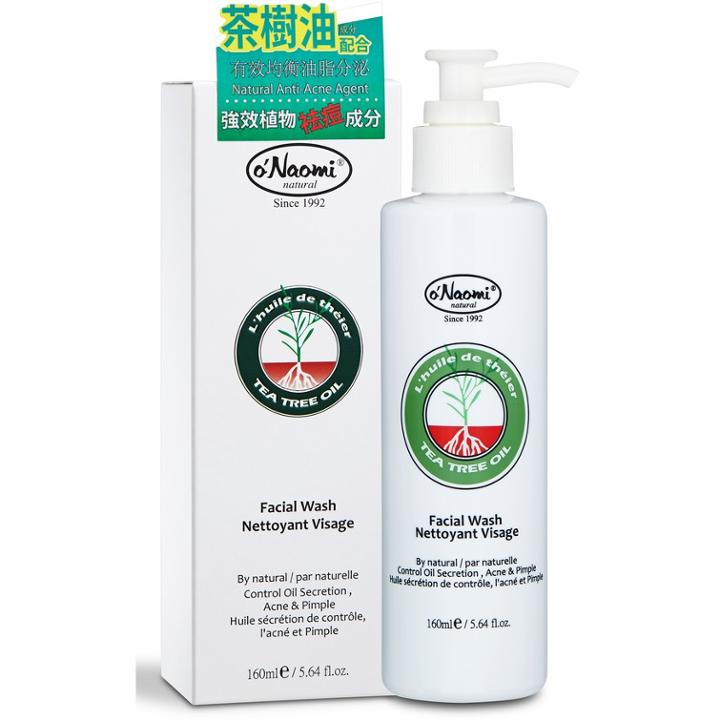 O'naomi - Tea Tree Oil Facial Wash 160ml