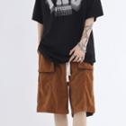 Two-tone Loose Fit Shorts