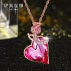 Swarovski Elements Crystal Heart Necklace