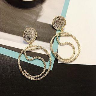 Numbering Drop Earrings