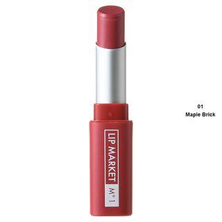 Tonymoly - Lip Market Lip Recipe M - 8 Colors #01 Maple Brick