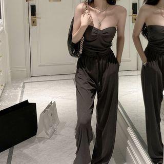 Tube Top / Loose Fit Pants