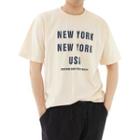 Plus Size New York Printed T-shirt