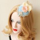 Floral Pillbox Hat