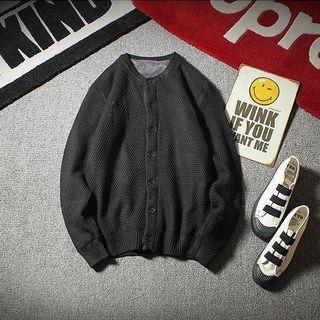 Long Sleeve Retro Fleece Plain Jacket