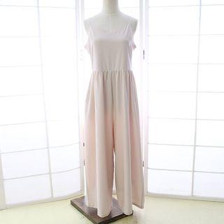 Strappy Wide Leg Jumpsuit