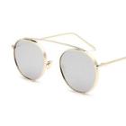 Round Frame Top-bridge Sunglasses