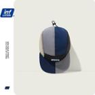 Patchwork Baseball Cap Blue - One Size