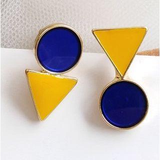 Alloy Circle & Triangle Earring