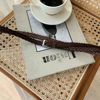 Braided Cowhide Belt