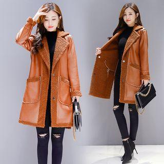 Beaded Buttoned Coat