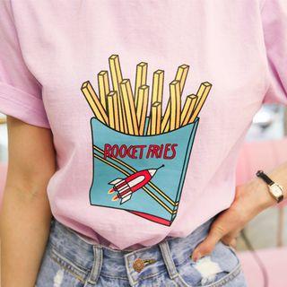 Crew-neck Graphic T-shirt