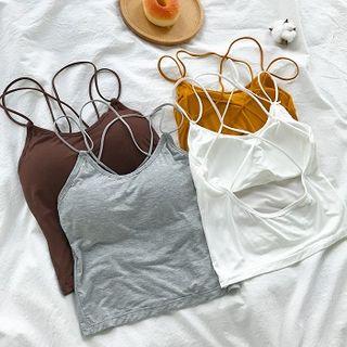 Cross Back Camisole Tank