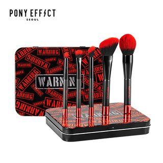 Memebox - Pony Effect Mini Magnetic Brush Set #dynamite 5pcs