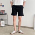Band-waist Color Shorts