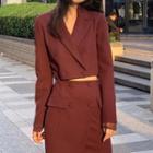 Suit Top / Plain Skirt