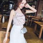 Panel Lace Tank Top