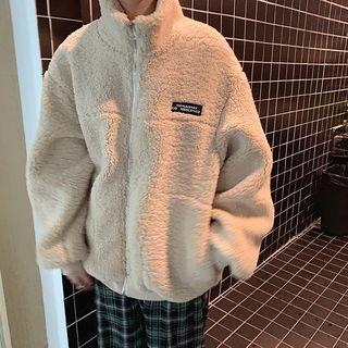 Long-sleeve Plain Jacket As Shown In Figure - One Size