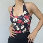 Floral Sports Tank Top
