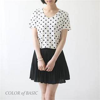 Polka Dot Short-sleeve T-shirt