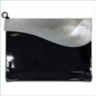 Transparent Pouch Rounded Flap - Silver - One Size