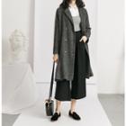 Double-breasted Coat Dress