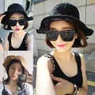 Linen-blend Bucket Hat