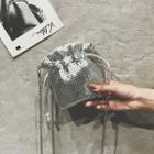 Sequined Drawstring Pouch