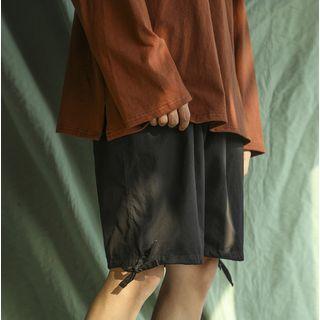 Side Lace-up Shorts