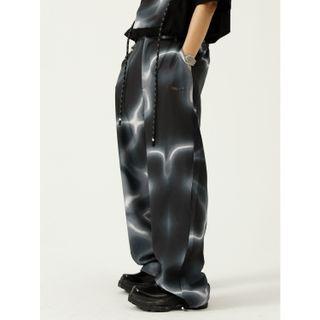 Straight Leg Tie-dye Pants