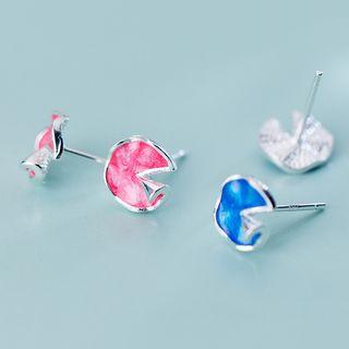Lotus Stud Earring