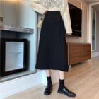 Plain Mini Skirt / Midi Skirt