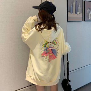 Unicorn Printed Hoodie