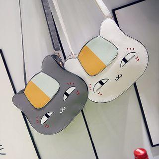 Cartoon Faux-leather Cross Bag