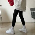 Plus Size Basic Cotton Leggings