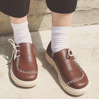 Side Zip Loafers
