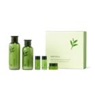 Innisfree - Green Tea Balancing Skin Care Set: Skin 200ml + 15ml + Lotion 160ml + 15ml + Cream 10ml 5pcs