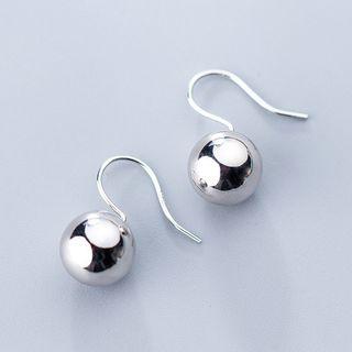 925 Sterling Silver Bead Earring 1 Pair - As Shown In Figure - One Size