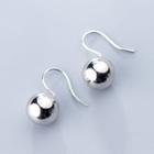 925 Sterling Silver Bead Earring 1 Pair - As Shown In Figure - One Size