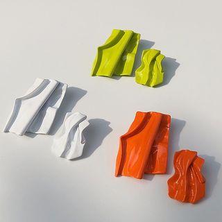 Non-matching Irregular Alloy Earring