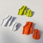 Non-matching Irregular Alloy Earring