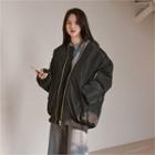 Padded Oversized Reversible Flight Jacket