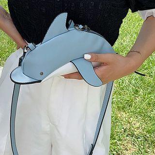 Cartoon Dolphin Crossbody Bag