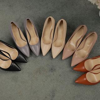 Pointy-toe Pin-heel Pumps