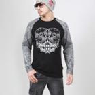Raglan-sleeve Graphic T-shirt