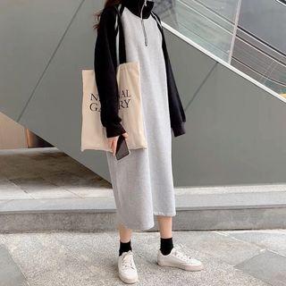 Raglan Midi Pullover Dress
