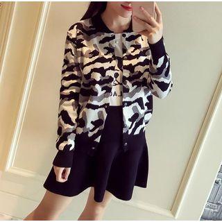 Camouflage Cardigan