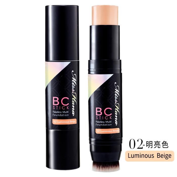 Miss Hana - Flawless Multi Foundation Bc Stick (#02 Luminous Beige) 12g