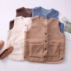 Button-down Fleece Vest